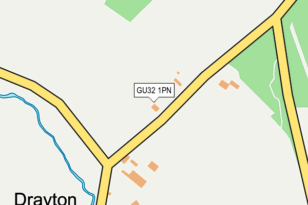 GU32 1PN map - OS OpenMap – Local (Ordnance Survey) GU32 1PN map - OS OpenMap – Local (Ordnance Survey)