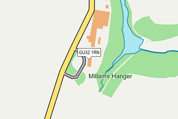 GU32 1RN map - OS OpenMap – Local (Ordnance Survey) GU32 1RN map - OS OpenMap – Local (Ordnance Survey)