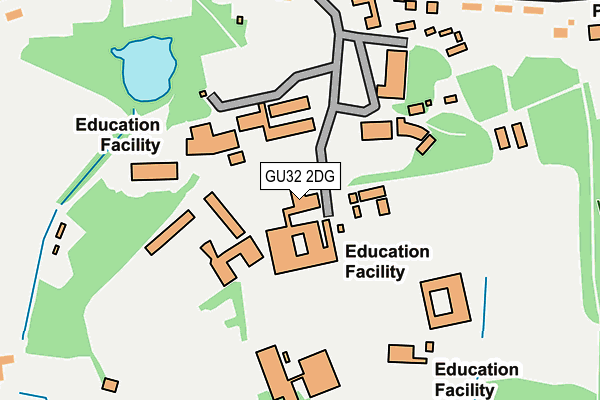 GU32 2DG map - OS OpenMap – Local (Ordnance Survey) GU32 2DG map - OS OpenMap – Local (Ordnance Survey)