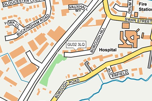 GU32 3LQ map - OS OpenMap – Local (Ordnance Survey) GU32 3LQ map - OS OpenMap – Local (Ordnance Survey)