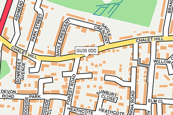 GU35 0DD map - OS OpenMap – Local (Ordnance Survey) GU35 0DD map - OS OpenMap – Local (Ordnance Survey)