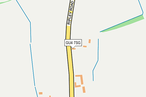 GU4 7SG map - OS OpenMap – Local (Ordnance Survey) GU4 7SG map - OS OpenMap – Local (Ordnance Survey)