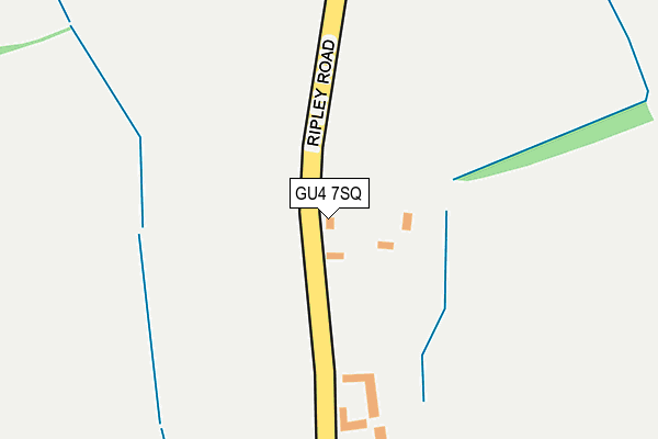 GU4 7SQ map - OS OpenMap – Local (Ordnance Survey) GU4 7SQ map - OS OpenMap – Local (Ordnance Survey)