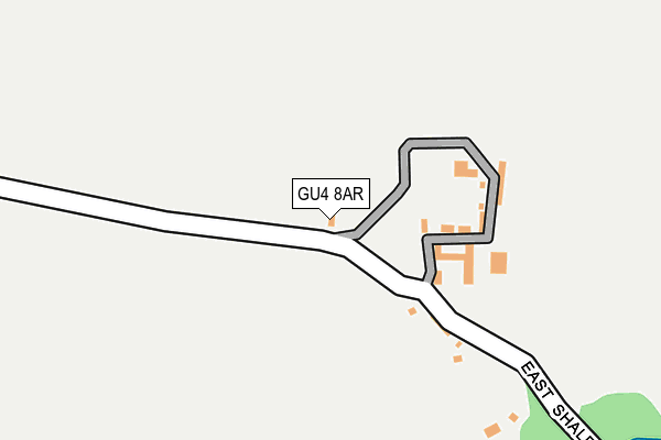 GU4 8AR map - OS OpenMap – Local (Ordnance Survey) GU4 8AR map - OS OpenMap – Local (Ordnance Survey)