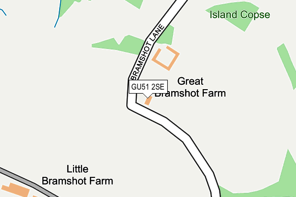 GU51 2SE map - OS OpenMap – Local (Ordnance Survey) GU51 2SE map - OS OpenMap – Local (Ordnance Survey)