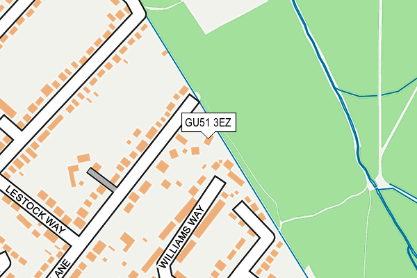 GU51 3EZ map - OS OpenMap – Local (Ordnance Survey) GU51 3EZ map - OS OpenMap – Local (Ordnance Survey)