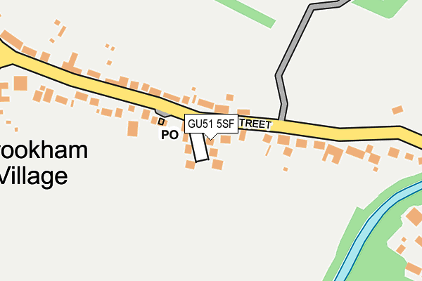 GU51 5SF map - OS OpenMap – Local (Ordnance Survey) GU51 5SF map - OS OpenMap – Local (Ordnance Survey)