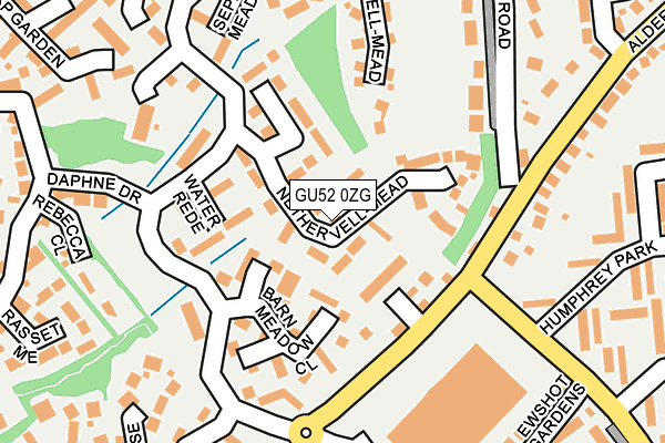 GU52 0ZG map - OS OpenMap – Local (Ordnance Survey) GU52 0ZG map - OS OpenMap – Local (Ordnance Survey)