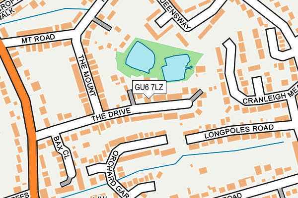 GU6 7LZ map - OS OpenMap – Local (Ordnance Survey) GU6 7LZ map - OS OpenMap – Local (Ordnance Survey)