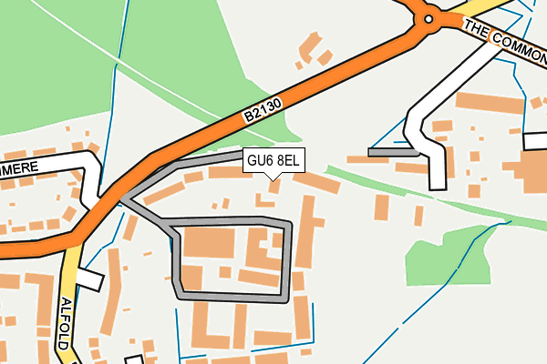 GU6 8EL map - OS OpenMap – Local (Ordnance Survey) GU6 8EL map - OS OpenMap – Local (Ordnance Survey)