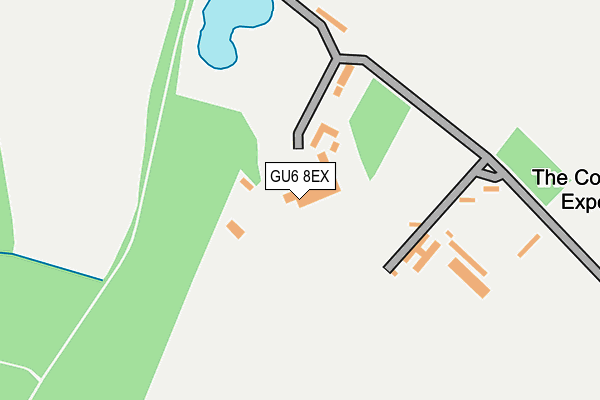 GU6 8EX map - OS OpenMap – Local (Ordnance Survey) GU6 8EX map - OS OpenMap – Local (Ordnance Survey)