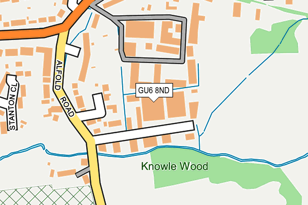 GU6 8ND map - OS OpenMap – Local (Ordnance Survey) GU6 8ND map - OS OpenMap – Local (Ordnance Survey)
