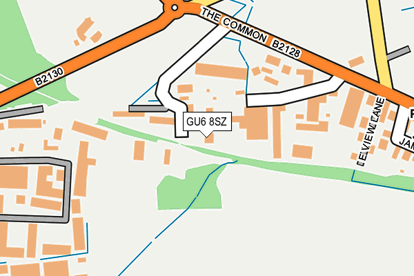 GU6 8SZ map - OS OpenMap – Local (Ordnance Survey) GU6 8SZ map - OS OpenMap – Local (Ordnance Survey)