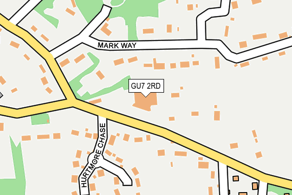 GU7 2RD map - OS OpenMap – Local (Ordnance Survey) GU7 2RD map - OS OpenMap – Local (Ordnance Survey)