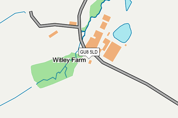 GU8 5LD map - OS OpenMap – Local (Ordnance Survey) GU8 5LD map - OS OpenMap – Local (Ordnance Survey)