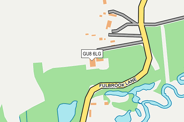 GU8 6LG map - OS OpenMap – Local (Ordnance Survey) GU8 6LG map - OS OpenMap – Local (Ordnance Survey)