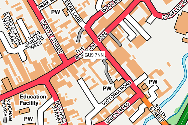 GU9 7NN map - OS OpenMap – Local (Ordnance Survey)