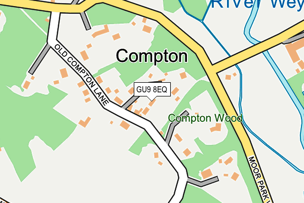 GU9 8EQ map - OS OpenMap – Local (Ordnance Survey) GU9 8EQ map - OS OpenMap – Local (Ordnance Survey)