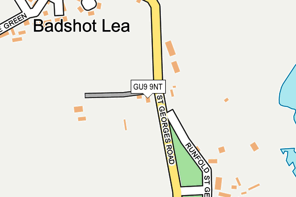 GU9 9NT map - OS OpenMap – Local (Ordnance Survey) GU9 9NT map - OS OpenMap – Local (Ordnance Survey)