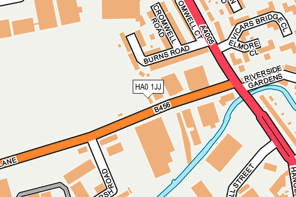 HA0 1JJ map - OS OpenMap – Local (Ordnance Survey) HA0 1JJ map - OS OpenMap – Local (Ordnance Survey)