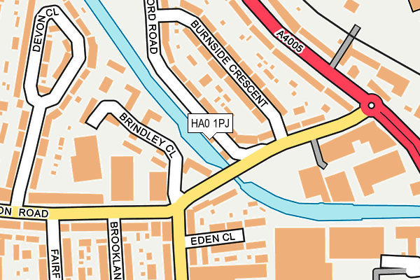 HA0 1PJ map - OS OpenMap – Local (Ordnance Survey) HA0 1PJ map - OS OpenMap – Local (Ordnance Survey)