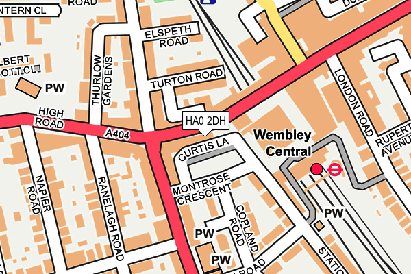 HA0 2DH map - OS OpenMap – Local (Ordnance Survey) HA0 2DH map - OS OpenMap – Local (Ordnance Survey)