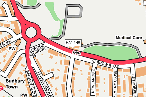 HA0 2HB map - OS OpenMap – Local (Ordnance Survey) HA0 2HB map - OS OpenMap – Local (Ordnance Survey)