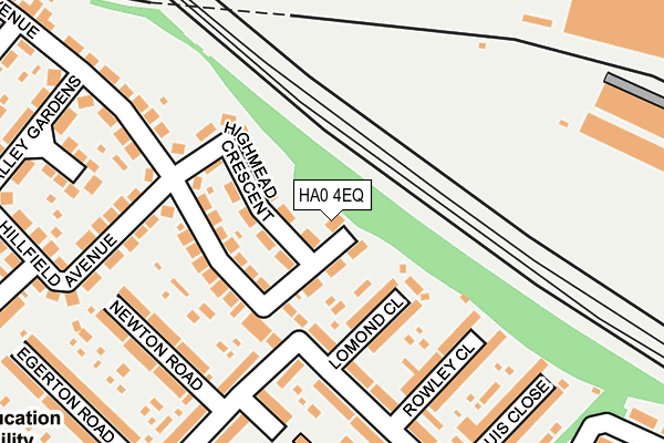 HA0 4EQ map - OS OpenMap – Local (Ordnance Survey) HA0 4EQ map - OS OpenMap – Local (Ordnance Survey)