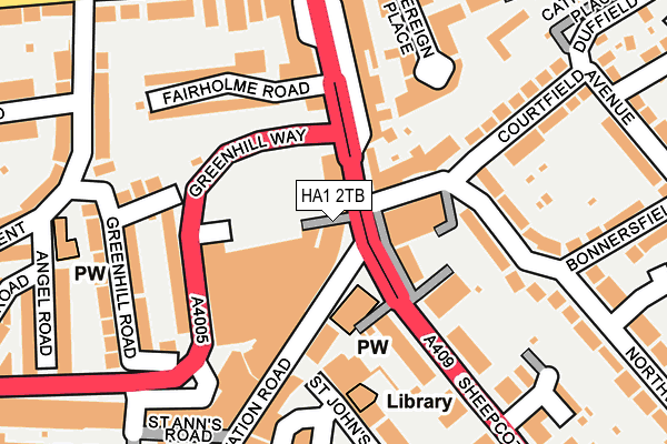 HA1 2TB map - OS OpenMap – Local (Ordnance Survey) HA1 2TB map - OS OpenMap – Local (Ordnance Survey)