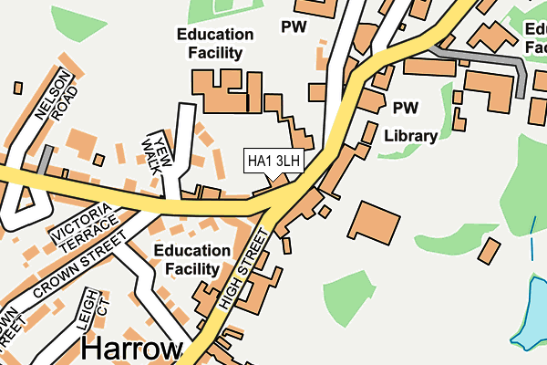 HA1 3LH map - OS OpenMap – Local (Ordnance Survey) HA1 3LH map - OS OpenMap – Local (Ordnance Survey)