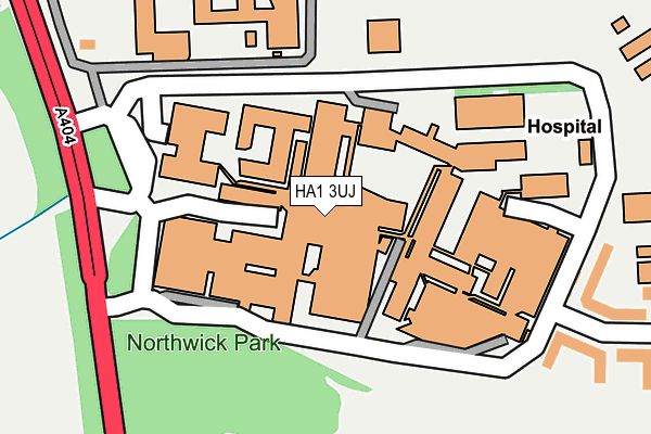 HA1 3UJ map - OS OpenMap – Local (Ordnance Survey) HA1 3UJ map - OS OpenMap – Local (Ordnance Survey)