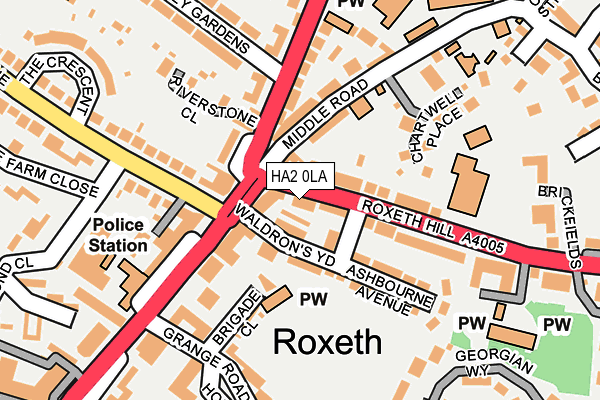 HA2 0LA map - OS OpenMap – Local (Ordnance Survey) HA2 0LA map - OS OpenMap – Local (Ordnance Survey)