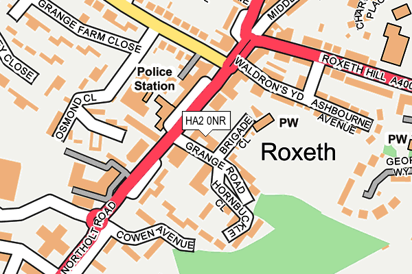 HA2 0NR map - OS OpenMap – Local (Ordnance Survey) HA2 0NR map - OS OpenMap – Local (Ordnance Survey)