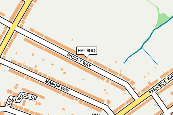 HA2 6DQ map - OS OpenMap – Local (Ordnance Survey) HA2 6DQ map - OS OpenMap – Local (Ordnance Survey)
