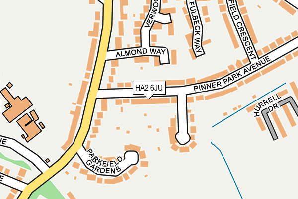 HA2 6JU map - OS OpenMap – Local (Ordnance Survey) HA2 6JU map - OS OpenMap – Local (Ordnance Survey)