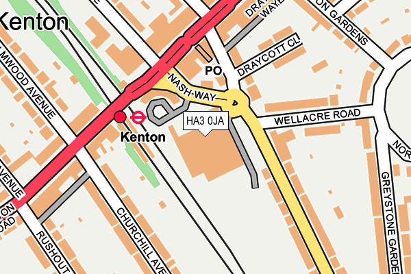 HA3 0JA map - OS OpenMap – Local (Ordnance Survey) HA3 0JA map - OS OpenMap – Local (Ordnance Survey)