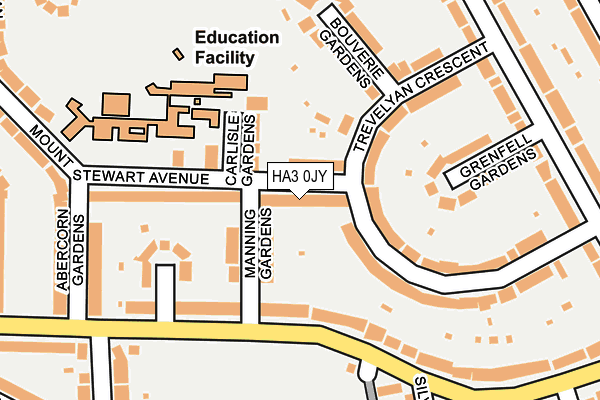 HA3 0JY map - OS OpenMap – Local (Ordnance Survey) HA3 0JY map - OS OpenMap – Local (Ordnance Survey)