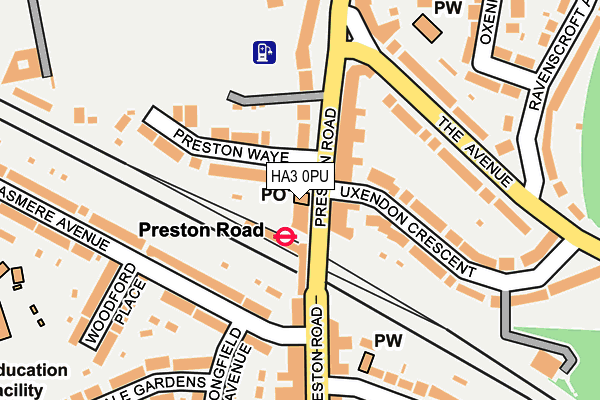 HA3 0PU map - OS OpenMap – Local (Ordnance Survey) HA3 0PU map - OS OpenMap – Local (Ordnance Survey)