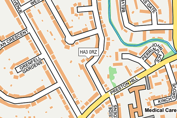 HA3 0RZ map - OS OpenMap – Local (Ordnance Survey) HA3 0RZ map - OS OpenMap – Local (Ordnance Survey)