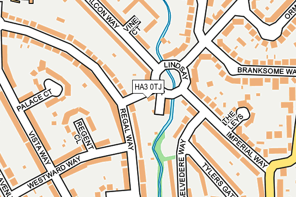 HA3 0TJ map - OS OpenMap – Local (Ordnance Survey) HA3 0TJ map - OS OpenMap – Local (Ordnance Survey)