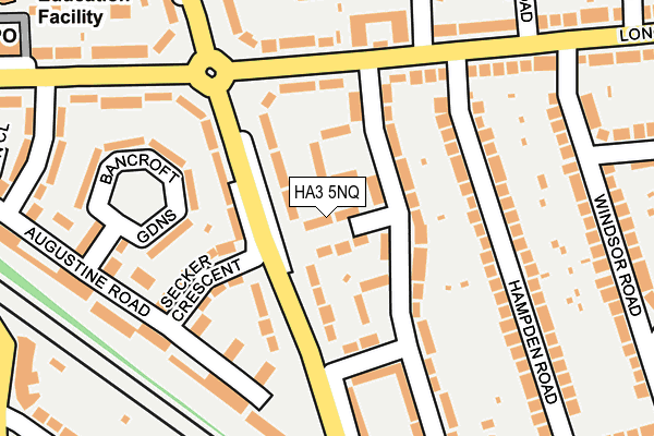HA3 5NQ map - OS OpenMap – Local (Ordnance Survey) HA3 5NQ map - OS OpenMap – Local (Ordnance Survey)