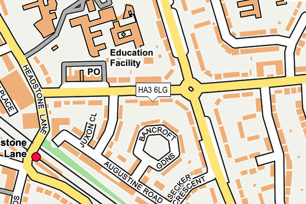 HA3 6LG map - OS OpenMap – Local (Ordnance Survey) HA3 6LG map - OS OpenMap – Local (Ordnance Survey)