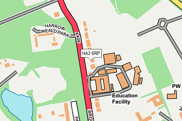 HA3 6RP map - OS OpenMap – Local (Ordnance Survey) HA3 6RP map - OS OpenMap – Local (Ordnance Survey)