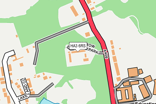 HA3 6RS map - OS OpenMap – Local (Ordnance Survey) HA3 6RS map - OS OpenMap – Local (Ordnance Survey)
