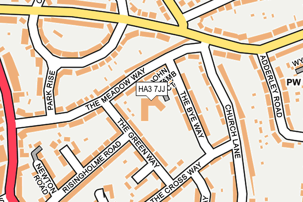 HA3 7JJ map - OS OpenMap – Local (Ordnance Survey) HA3 7JJ map - OS OpenMap – Local (Ordnance Survey)