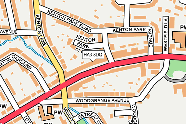 HA3 8DQ map - OS OpenMap – Local (Ordnance Survey) HA3 8DQ map - OS OpenMap – Local (Ordnance Survey)