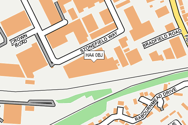 HA4 0BJ map - OS OpenMap – Local (Ordnance Survey) HA4 0BJ map - OS OpenMap – Local (Ordnance Survey)