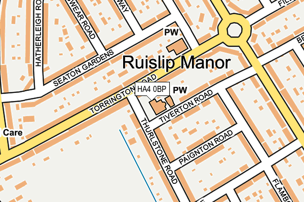 HA4 0BP map - OS OpenMap – Local (Ordnance Survey) HA4 0BP map - OS OpenMap – Local (Ordnance Survey)