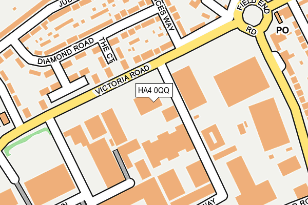 HA4 0QQ map - OS OpenMap – Local (Ordnance Survey) HA4 0QQ map - OS OpenMap – Local (Ordnance Survey)