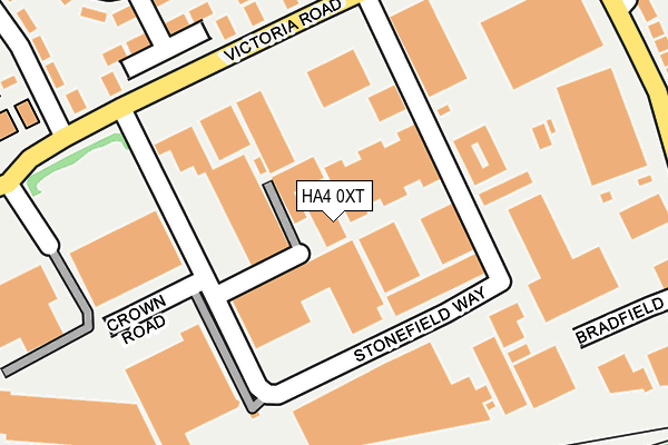 HA4 0XT map - OS OpenMap – Local (Ordnance Survey) HA4 0XT map - OS OpenMap – Local (Ordnance Survey)